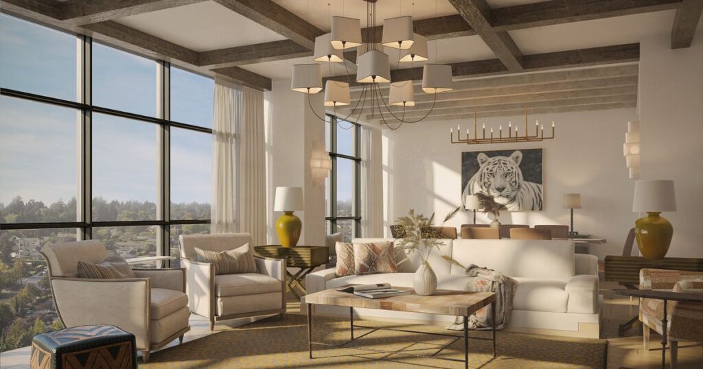 A $6,000 a night hotel suite in Cowtown?  it happens in december