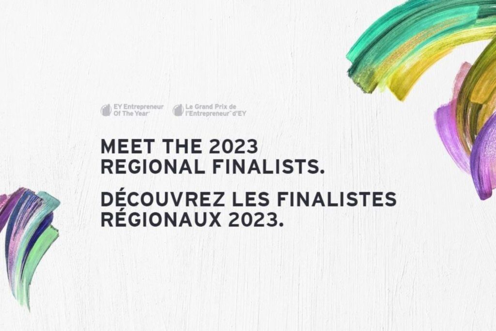 Over 100 regional finalists vying for the EY Entrepreneur Of The Year® 2023 award