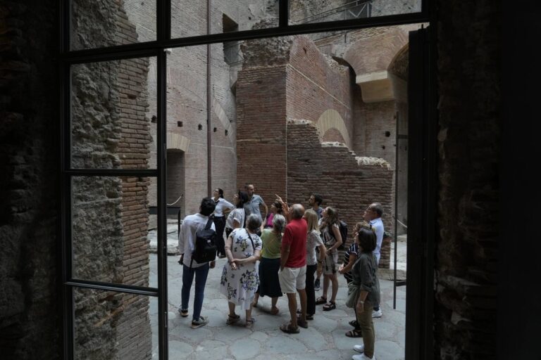 Ancient Palace of Power on Rome’s Palatine Hill reopens to tourists
