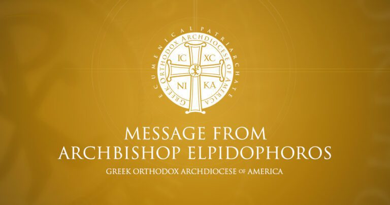 Speech by Archbishop Elpidophoros at the installation luncheon of Archbishop Théofan of Philomelion – Greek Orthodox Archdiocese of America