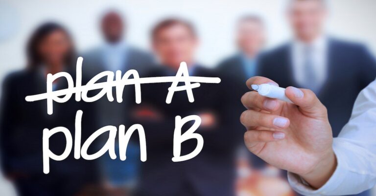 This simple step is an essential part of any plan B