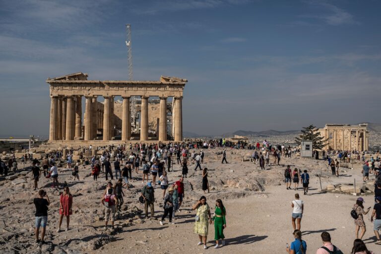 Greek Acropolis launches timed ticketing system and visitor cap
