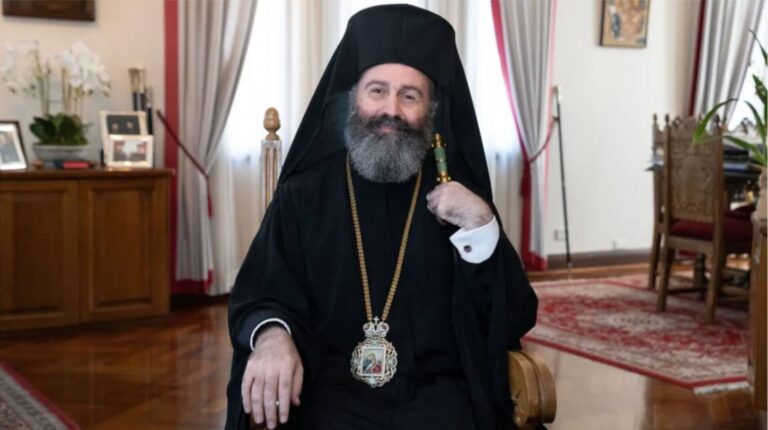 Historic visit to GOCSA by Archbishop Makarios