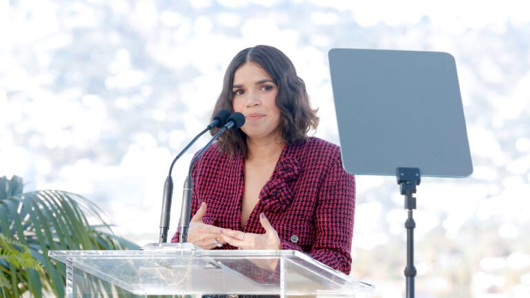 ‘Barbie’ Star America Ferrera Delivers Speech at Academy Women’s Luncheon