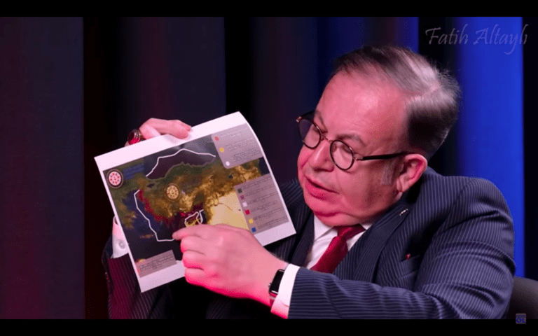 The architect of the Blue Homeland Doctrine accuses the Turkish government of having implicitly approved the Seville map in favor of Greece