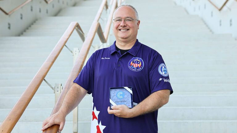 Payne leads the United States to 3rd place in cybersecurity