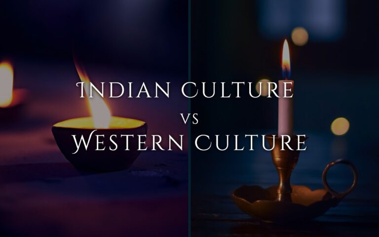 Indian culture vs Western culture: the beauty of diversity