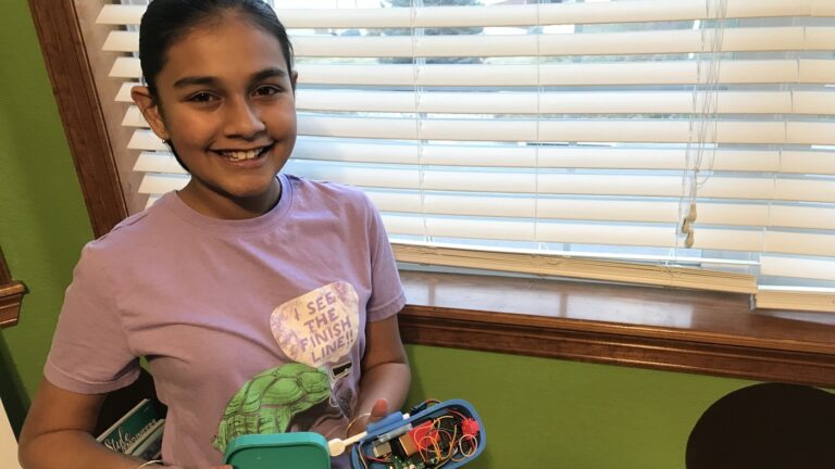 13-year-old science entrepreneur wants to market her water analysis device: NPR