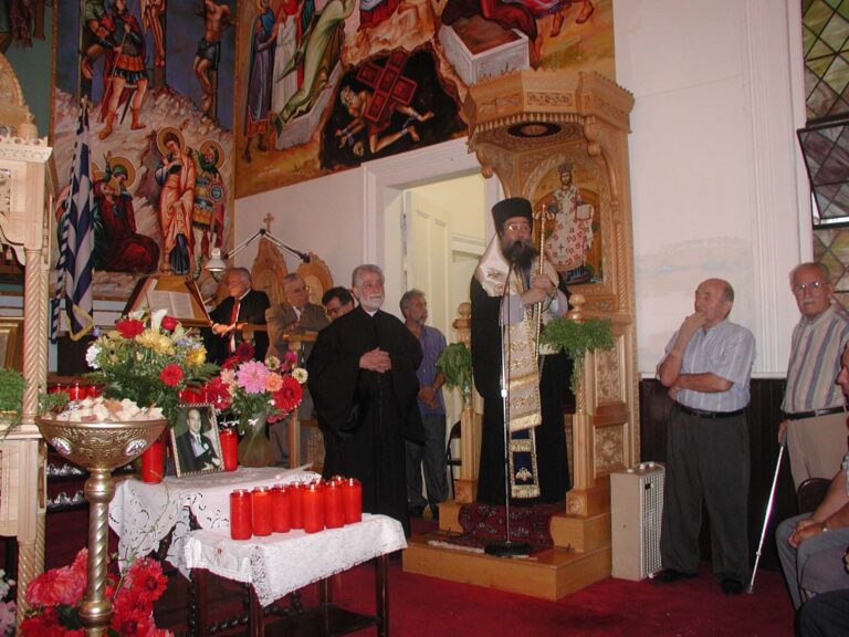 The death of a Greek-American community activist: Vikentios Malamatenios