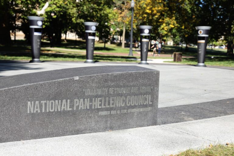 New National Panhellenic Council Plaza Honors Black Greek Organizations