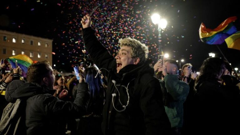 Greece legalizes same-sex marriage, a first for an Orthodox Christian country