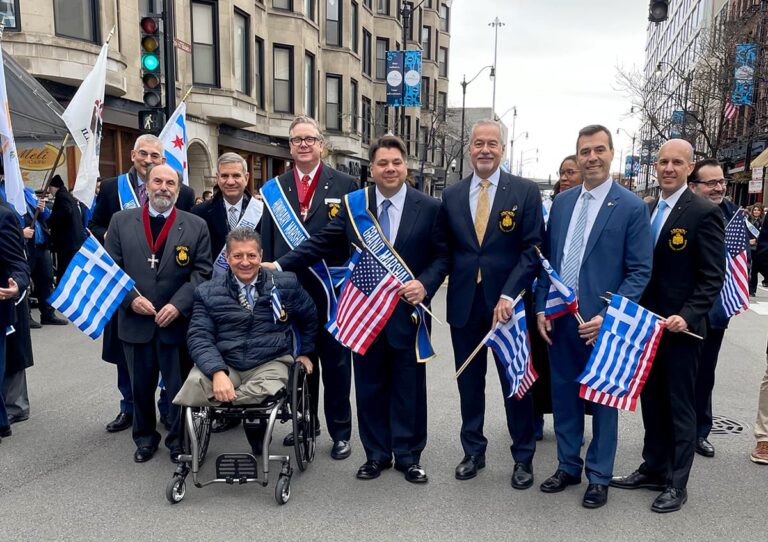 Metropolitan Chicago Archons Participate in City’s Greek Heritage Parade