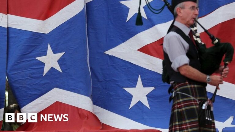 Confederate flags spotted outside the United States