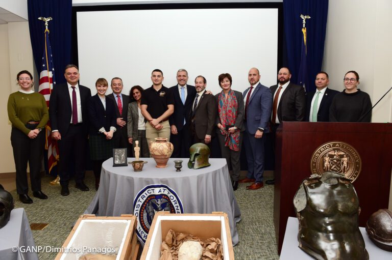 Thirty Stolen Antiquities Returned to US in Greece