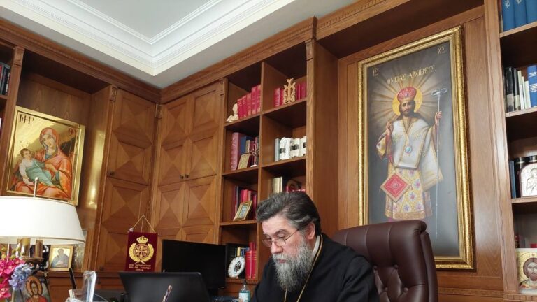 Metropolitan Theologian of Serres exalts Greek-American community, defends Orthodox traditions amid modern changes