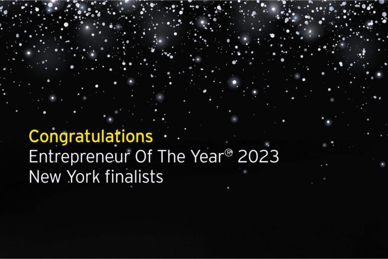 EY Announces Entrepreneur Of The Year® 2023 Finalists in New York |  EY
