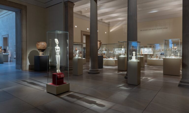 Billionaire’s collection of Cycladic treasures, on loan from Greece, goes on display at the Metropolitan Museum