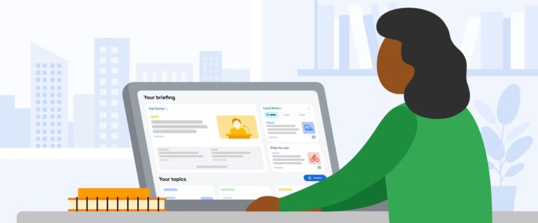 A new look for Google News